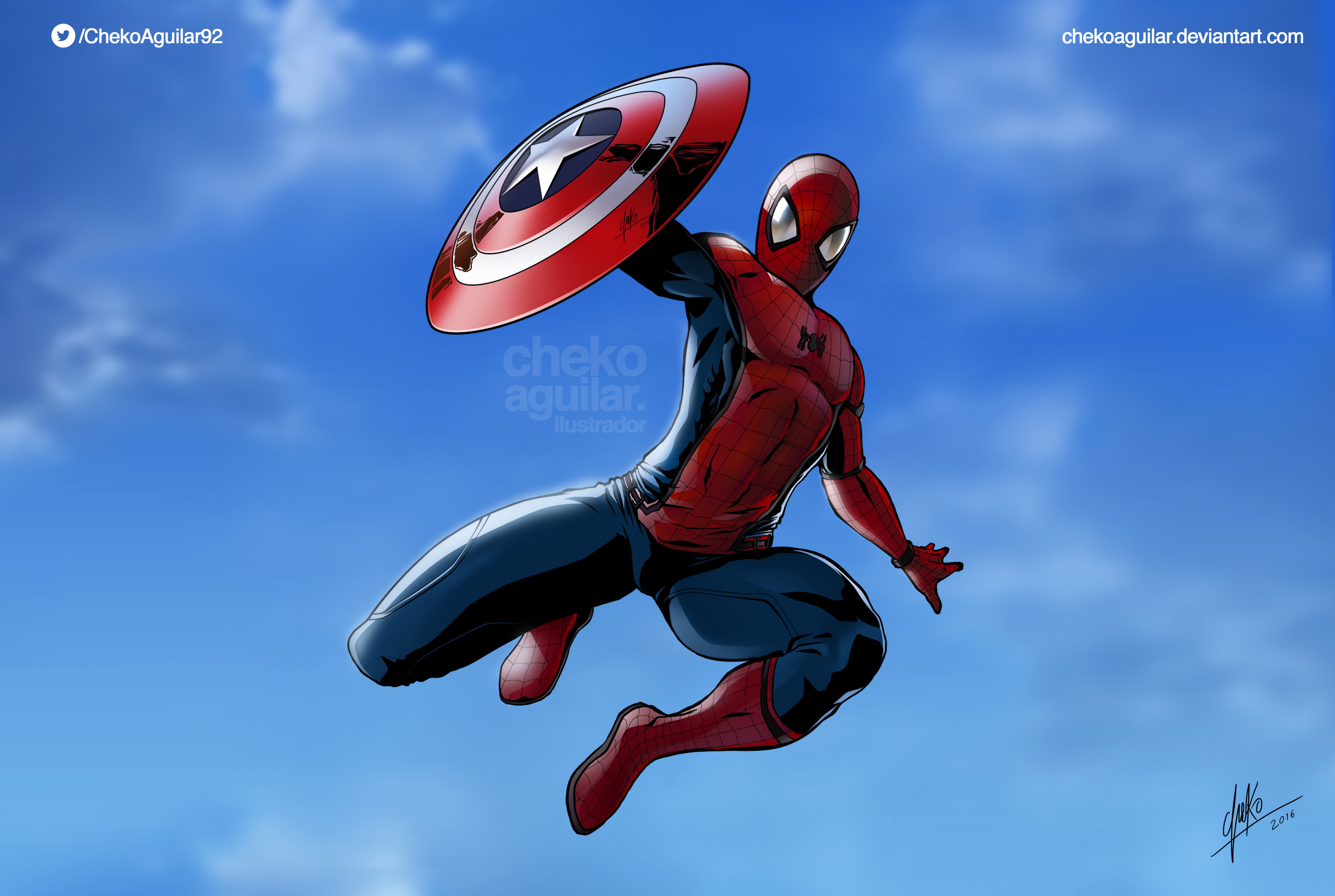 Spiderman Civil War by ChekoAguilar on DeviantArt
