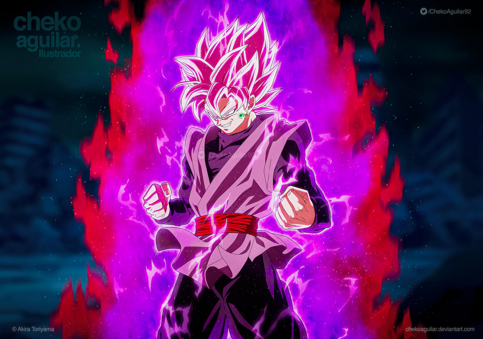 Black Super Saiyan Rose