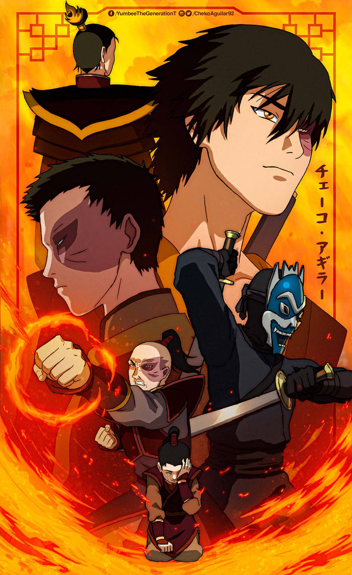 Atla Hey Riot Poster ATLA: All Avatar Team by ChekoAguilar on DeviantArt