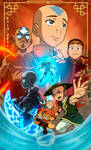 Poster ATLA: Aang by ChekoAguilar