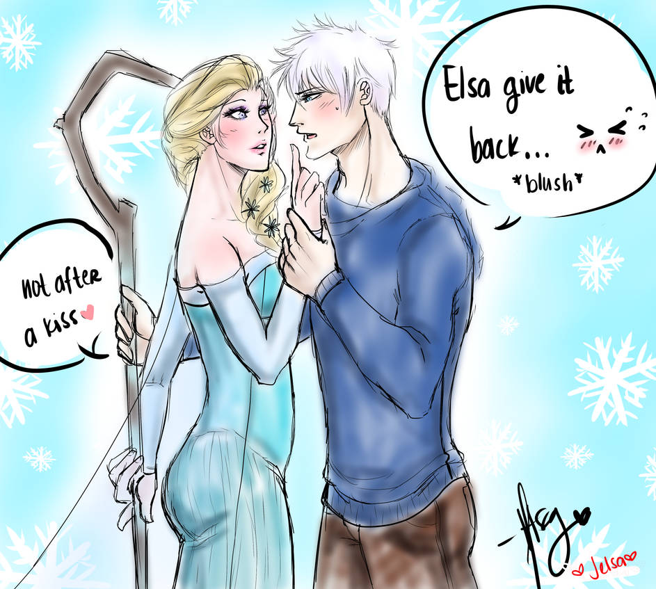 Jack Frost and Elsa