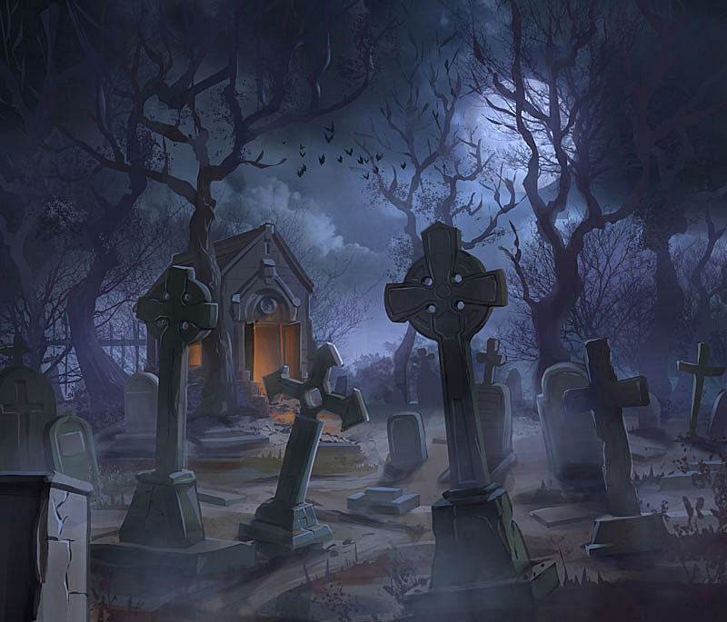 graveyard by PavelTomashevskiy on DeviantArt