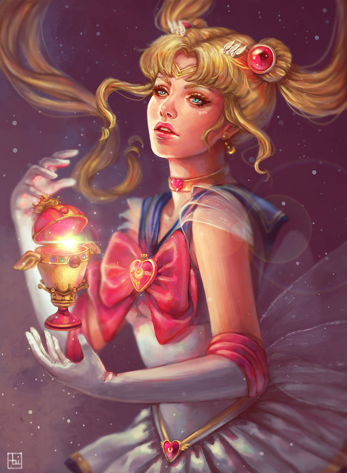 Sailor Moon by serafleur