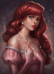 Princess Ariel [SpeedPaint Video] by serafleur