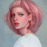 Pink Haired Lady