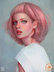 Pink Haired Lady
