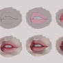 Semi-realistic Lips