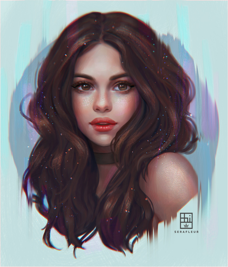 Selena Gomez by serafleur on DeviantArt
