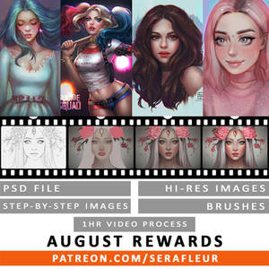 AUGUST 2016 REWARDS - PATREON