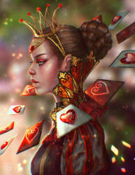 Rewritten Artbook: Queen of Hearts by serafleur