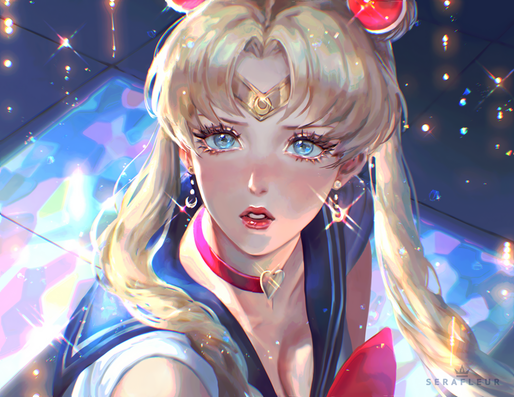 Sailor Moon Redraw by serafleur on DeviantArt