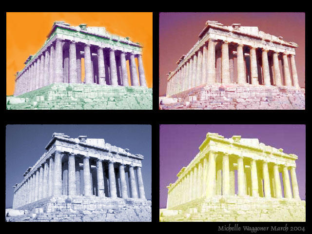 Parthenon Colorized Parthenon Color Scheme Study by comichelle on DeviantArt