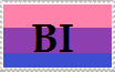 Bi not Freak Stamp