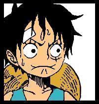 Luffy + funny face by cookiekeks on DeviantArt