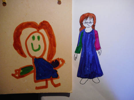 Self portrait - 1998 vs 2018