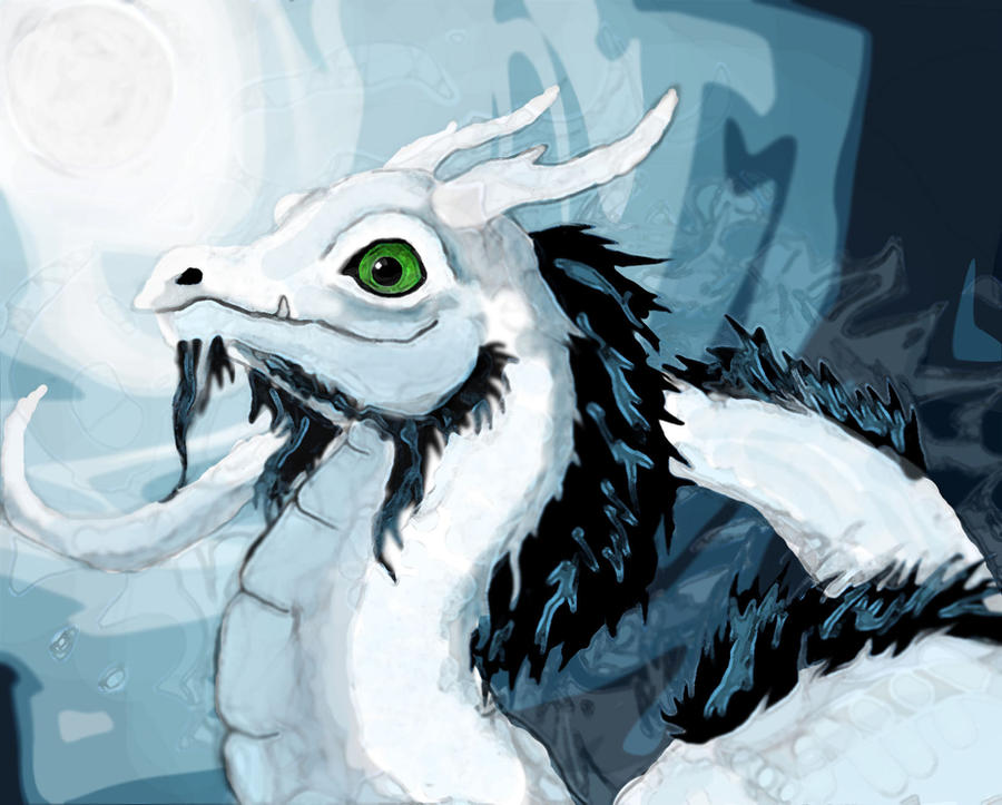 Moon Rabbit Dragon Moon Dragon by SapphireMinx on DeviantArt