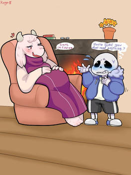 Soriel baby bump