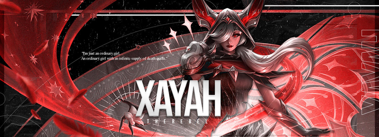 Xayah Banner By Anastasiakatherina On DeviantArt xayah-banner-by-anastasiakatherina-on-deviantart