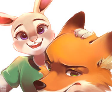 Judy and annoyed Nick