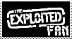 The Exploited Fan Stamp