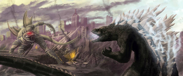 Godzilla vs. Gigan, 2014, B. Grooms