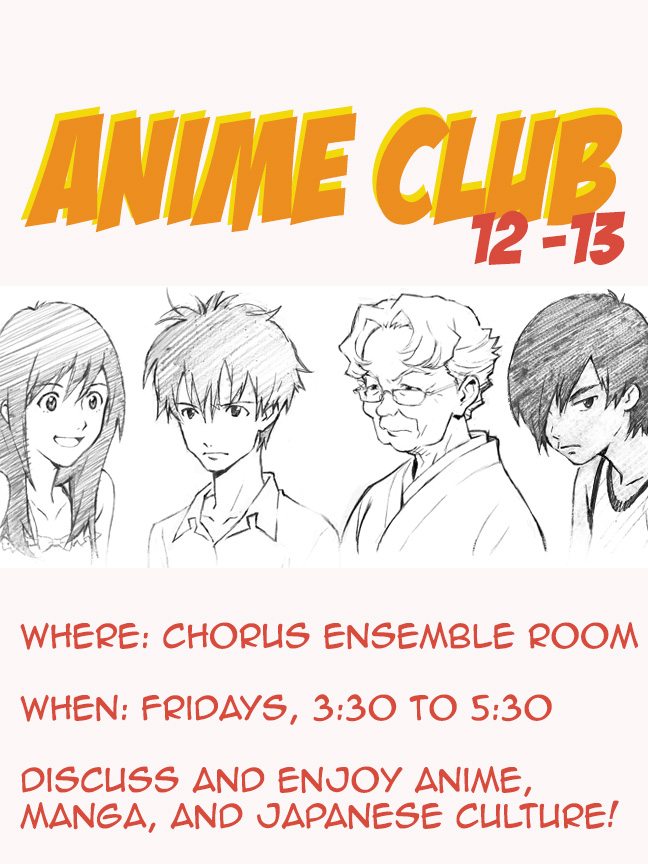 Anime Club Poster