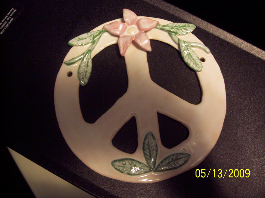 Clay Sign Clay Peace Sign by smplyuniq on DeviantArt