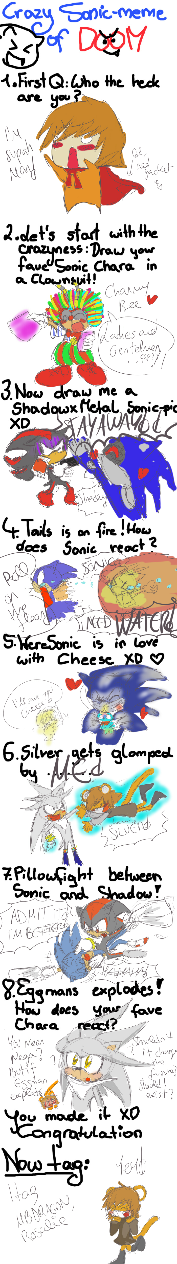 crazy sonic meme