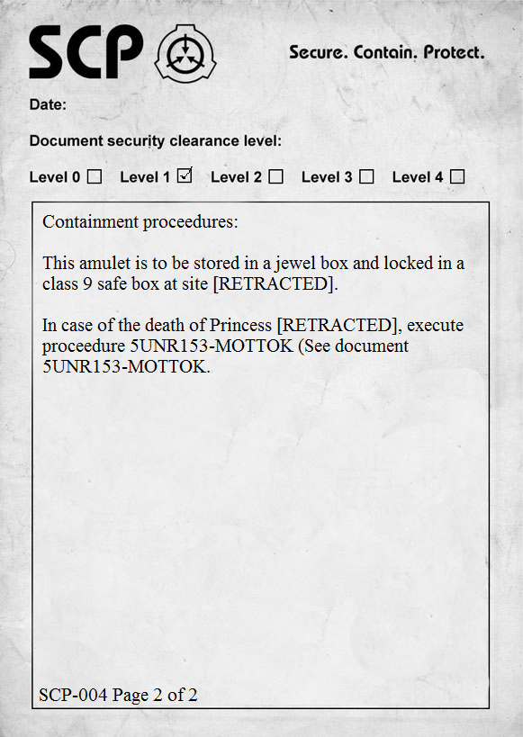 Scp-004 (2 Of 2) by SCP-CIM-Founder on DeviantArt