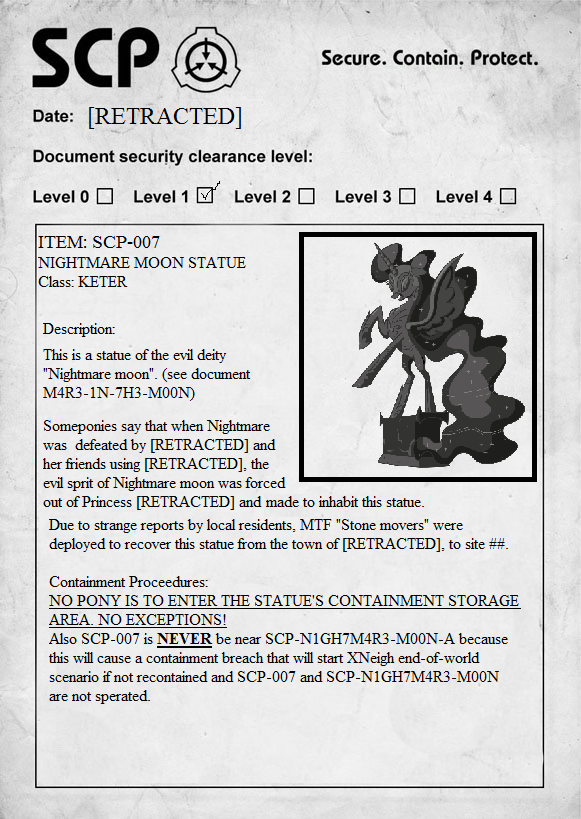 SCP-007 Document by SCP-CIM-Founder on DeviantArt