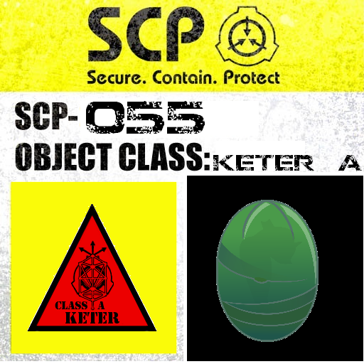 SCP-055 [DESCONOCIDO] (shown) by electromakerproD on DeviantArt