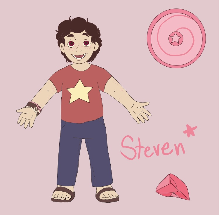 Steven Splinter Steven Universe (Pink Splinters) by BlueHuntress123 on DeviantArt