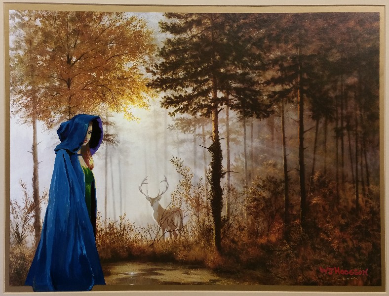 Lady in the Forest