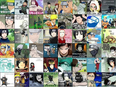 My favorite Naruto icons