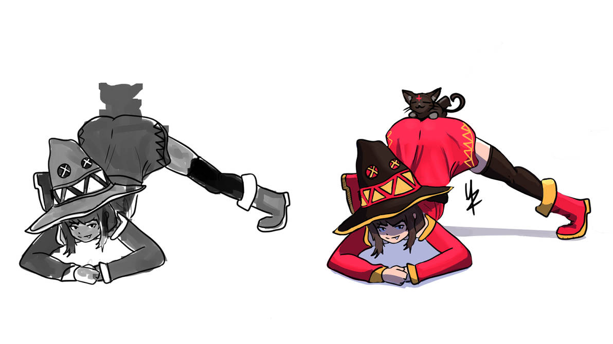 Froot Megumin Megumin by RafelLel on DeviantArt