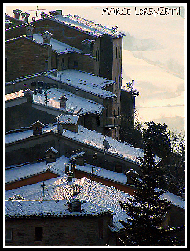 SERRA SA QUIRICO (AN) - SIGHT ON THE COUNTRYSIDE