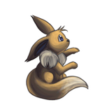 Eevee evolved into Flareon by GlassPanda