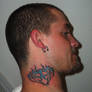 my friend Phil's neck tattoo