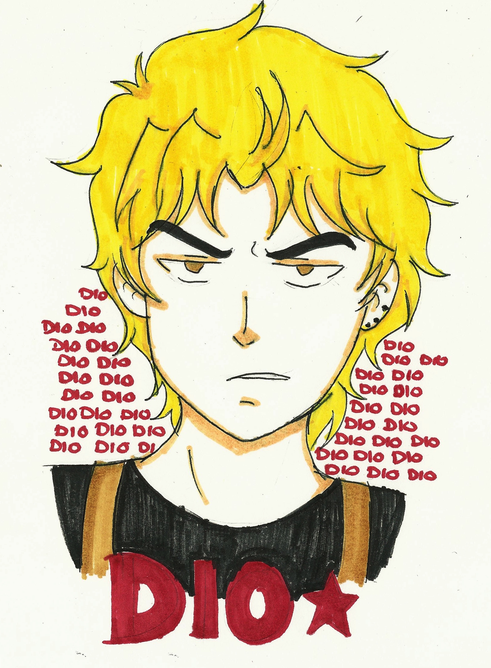 Dio Brando JJBA By Ryu Abel On DeviantArt dio-brando-jjba-by-ryu-abel-on-deviantart