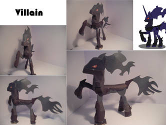 Villain papercraft