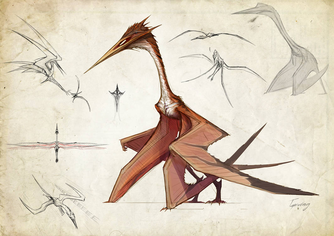 Tissoplastic quetzalcoatlus by Tapwing