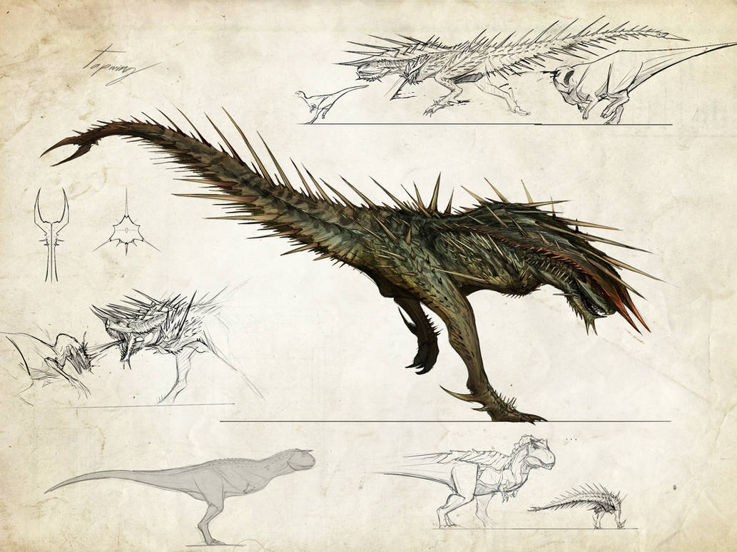 Tissoplastic carnotaurus by Tapwing