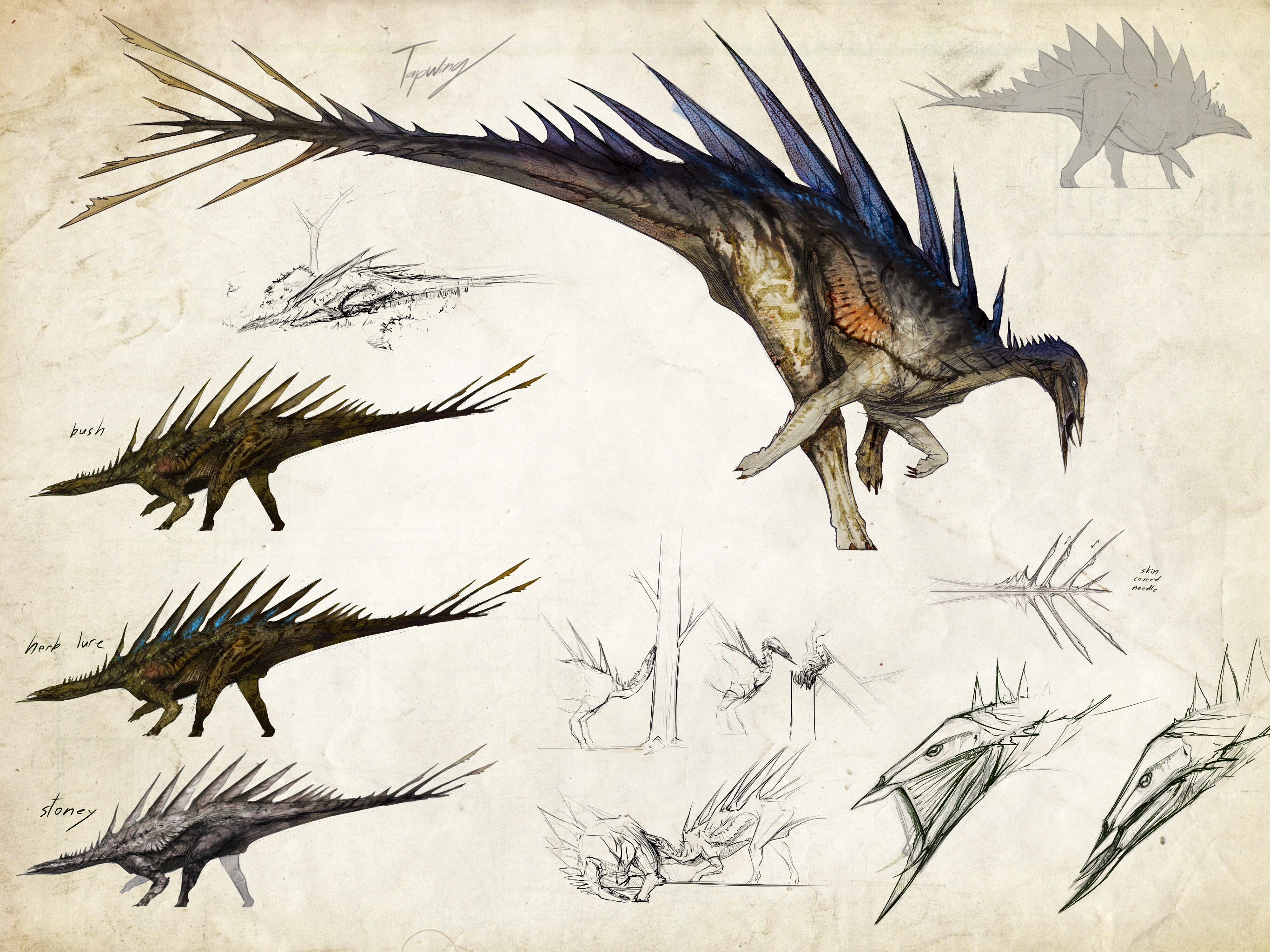 -Tissoplastic Stegosaur- by Tapwing