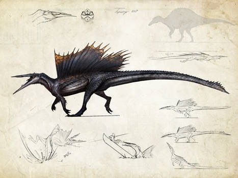 :Tissoplastic spinosaurus: