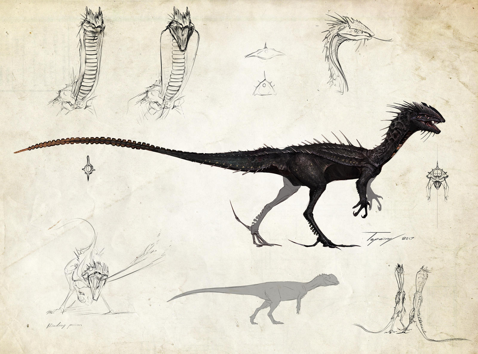 :Tissoplastic Dilophosaurus: by Tapwing