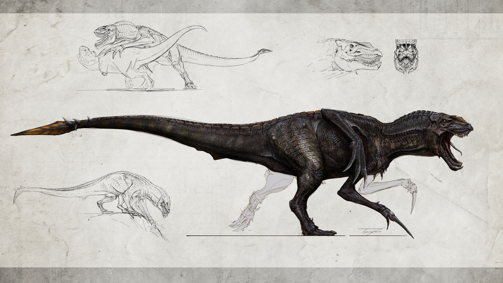 Tyrannosauroidea Matriarch by Tapwing