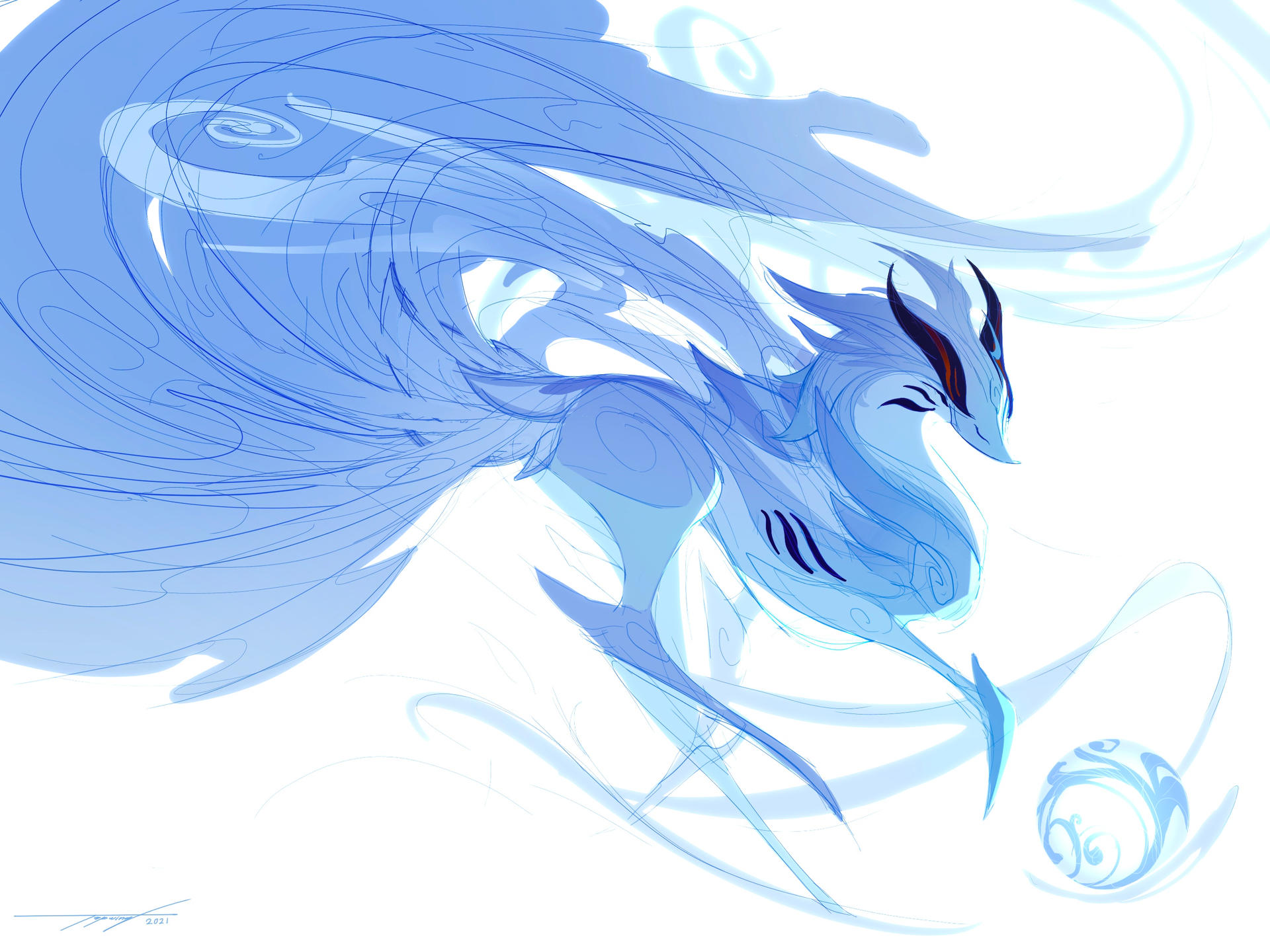Ganyu Qilin by Tapwing on DeviantArt