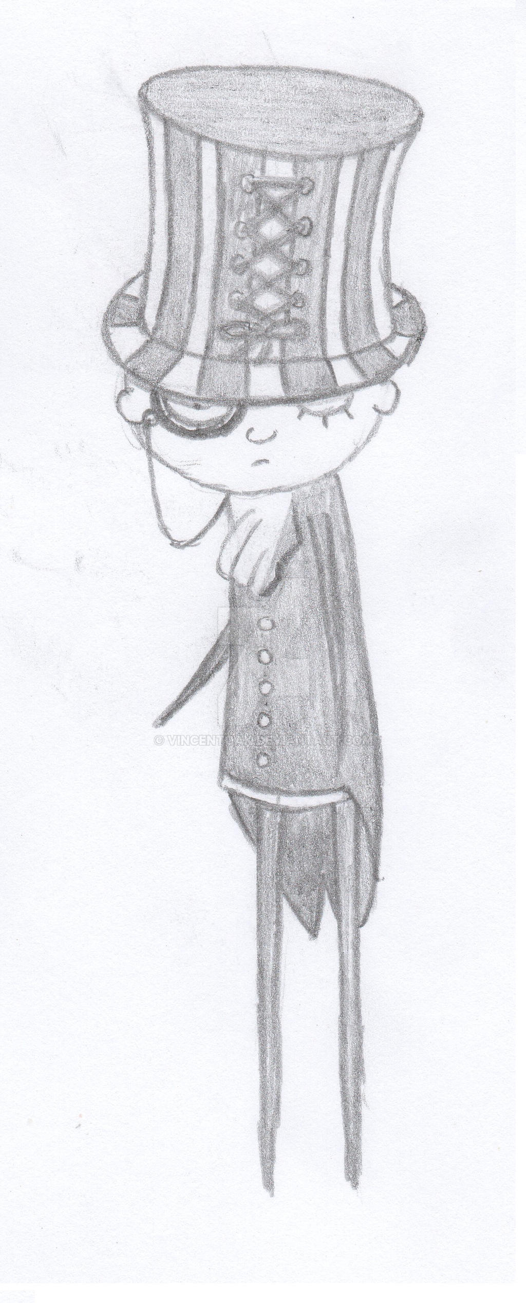 Toothpick People: Tophat Guy by VincentOak on DeviantArt