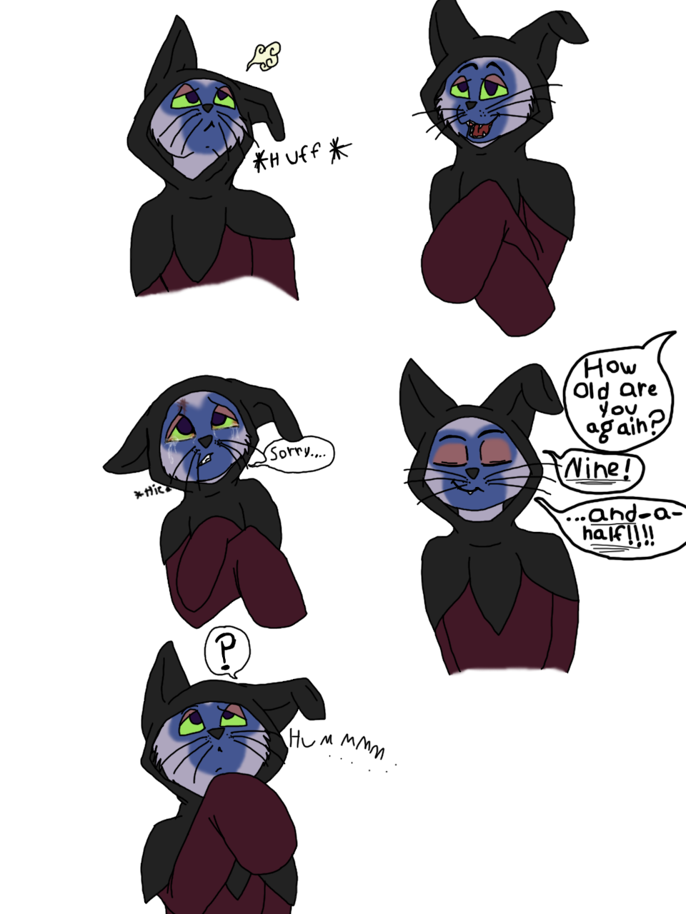 Puss 'N Boots: Gideon Sketchdump #2