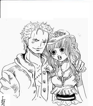 Perona and Zoro